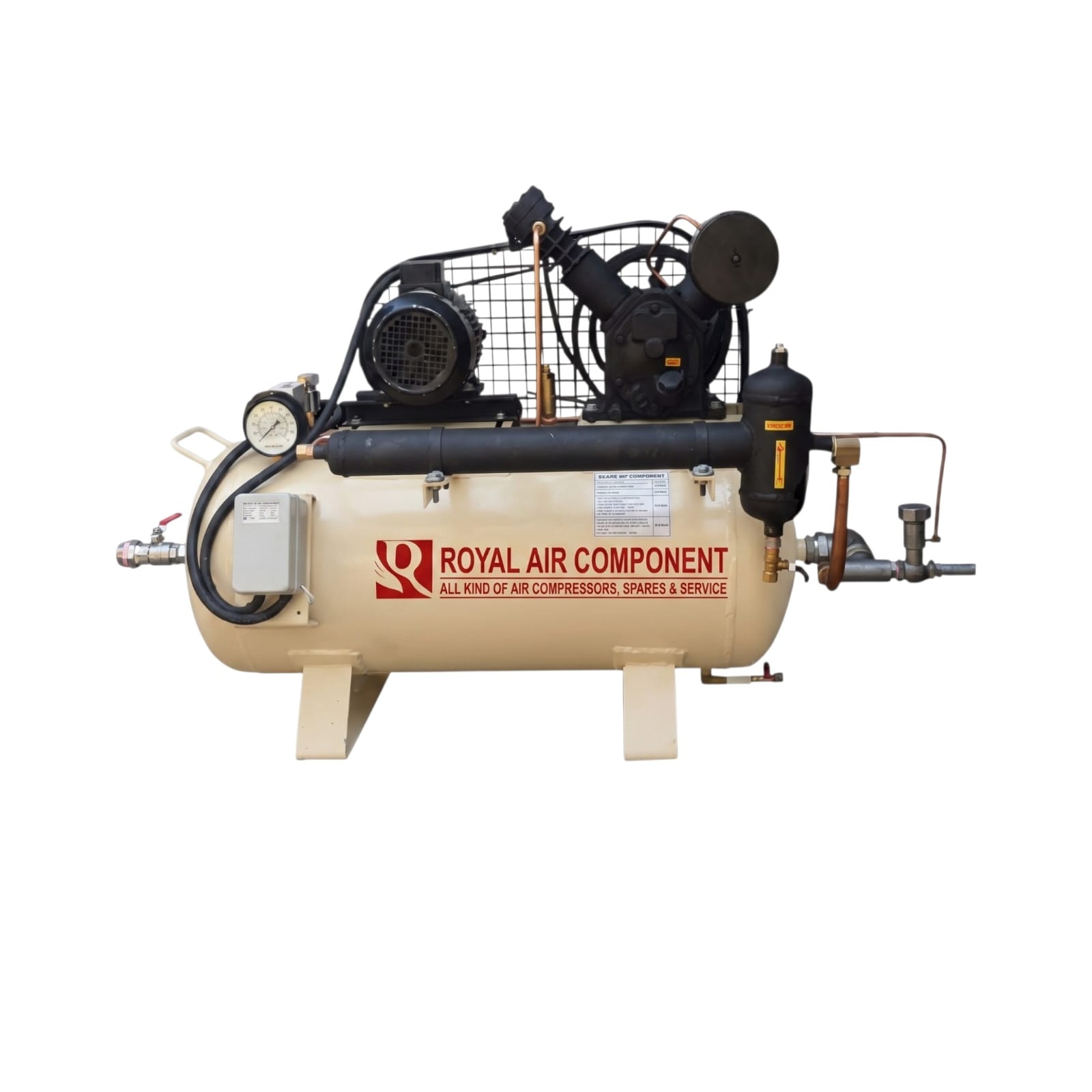5 HP MULTY STAGE RECIPROCATING AIR COMPRESSOR